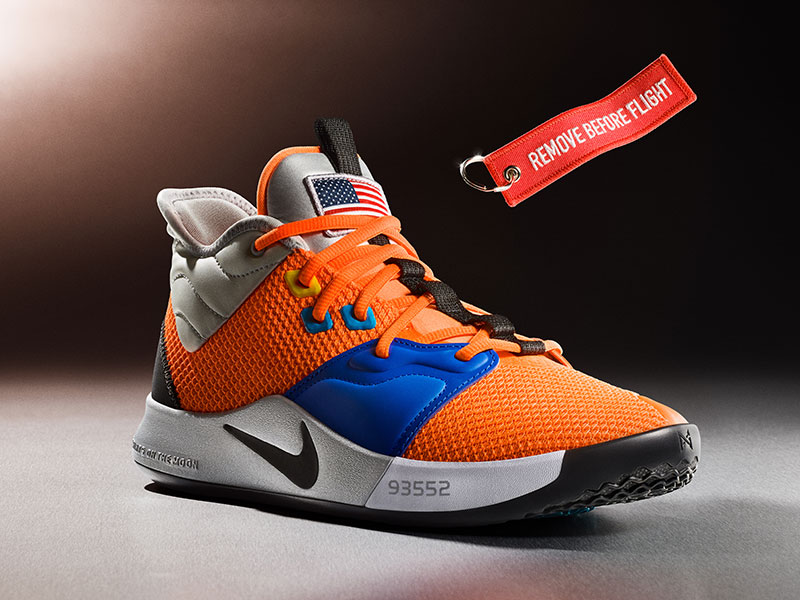 aumento voltaje colina PG3, nuevas zapatillas de Nike para Paul George inspiradas en la NASA