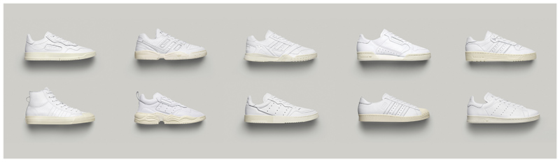 adidas sneakers blancas