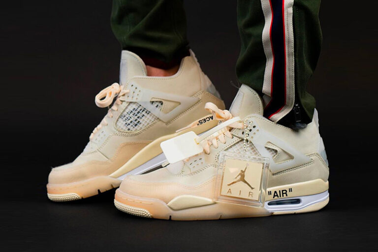 white off white jordan 4