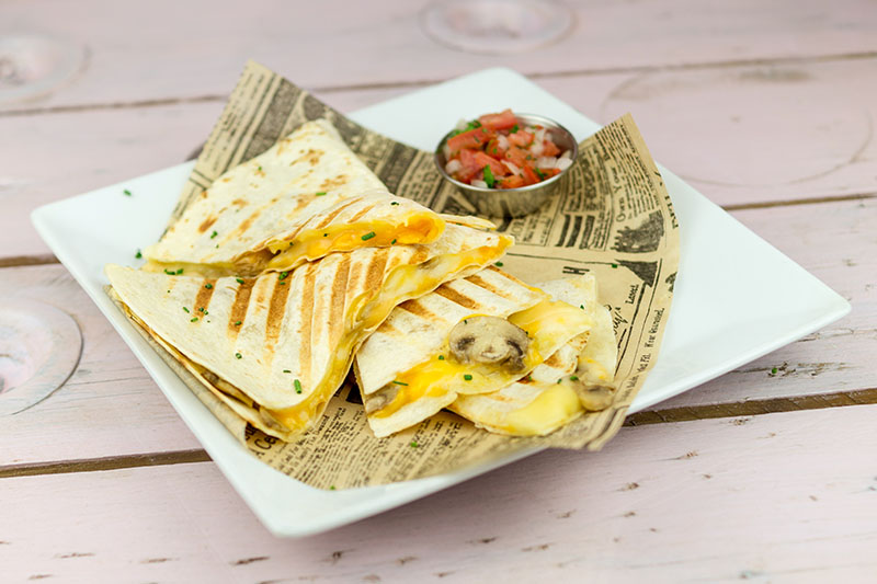 Restaurante Freedom Cakes Café: Quesadillas