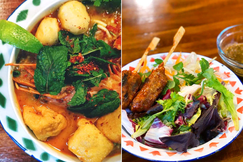 Restaurante Asian Army: Laksa y Nem Nuong