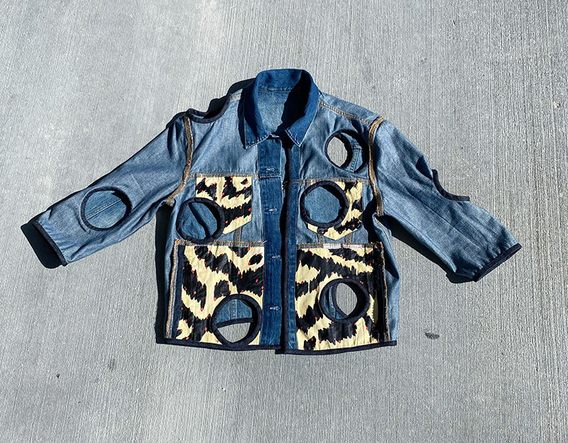 Levi's x Maria Testino Travelling Trucker Jacket con Miguel Becer y Mercedes Bellido upcycling moda sostenible