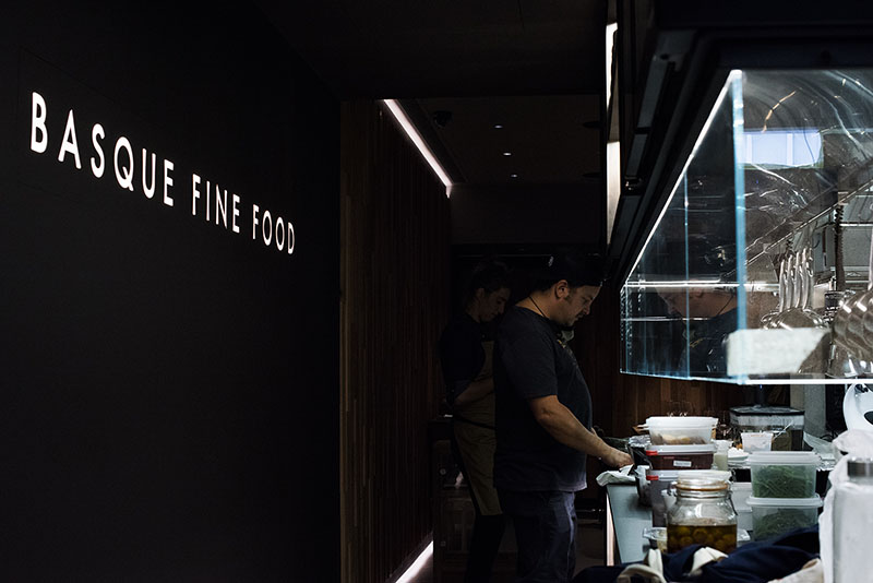 Kea Basque Fine Food: el chef Rodrigo García en cocina