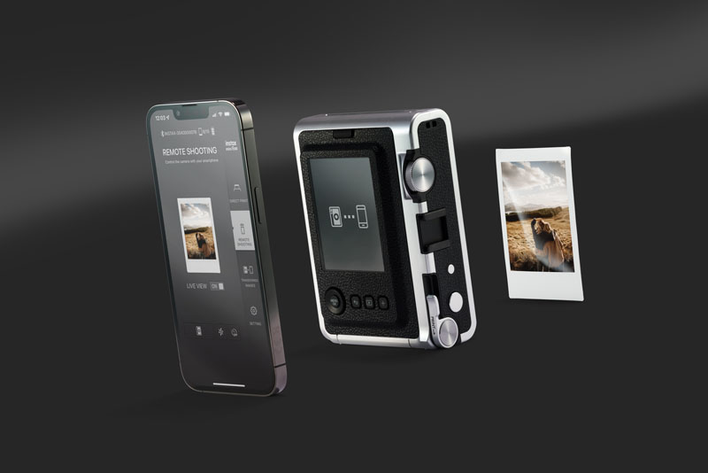 Fujifilm lanza una impresora retro de estilo Polaroid para los smartphone