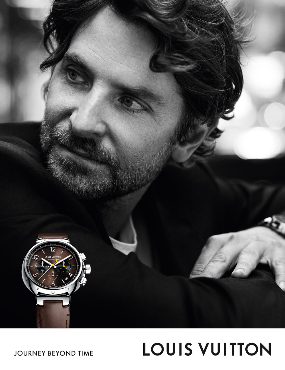 Bradley Cooper estrena nuevo reloj de coleccionista y es de Louis Vuitton
