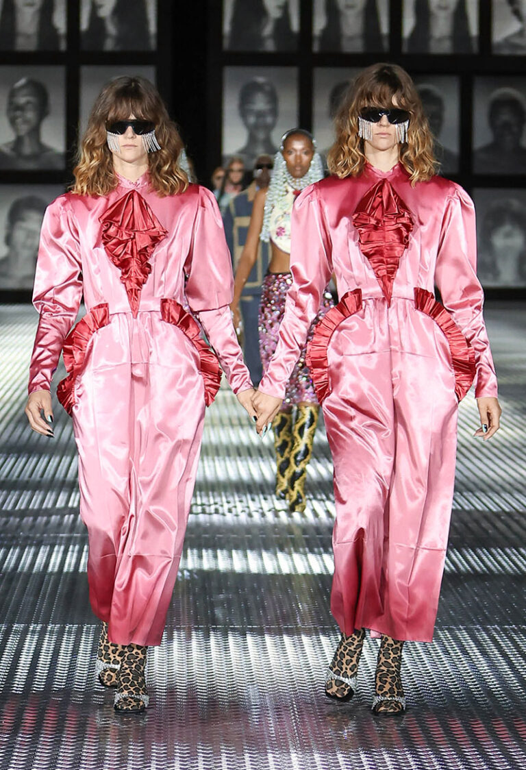 El desfile de Gucci Twinsburg SS23 en Milan Fashion Week