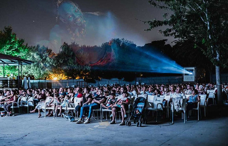 Cines de verano en Madrid - fotografía de cine de verano