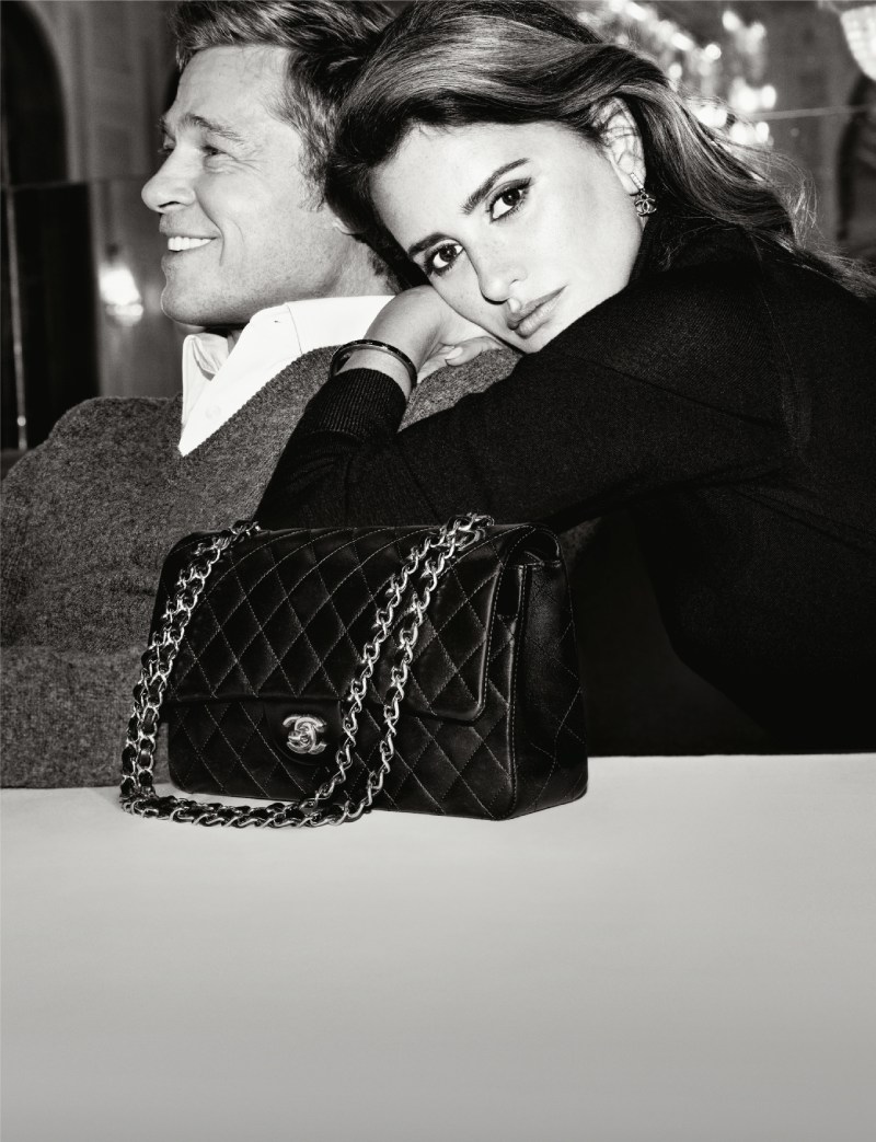 Nueva campaña de Chanel con Penélope Cruz y Brad Pitt