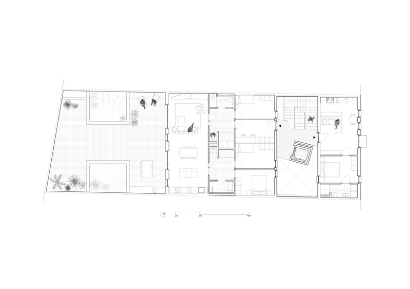 Churruca-BeStudio: detalle plano planta primera edificio