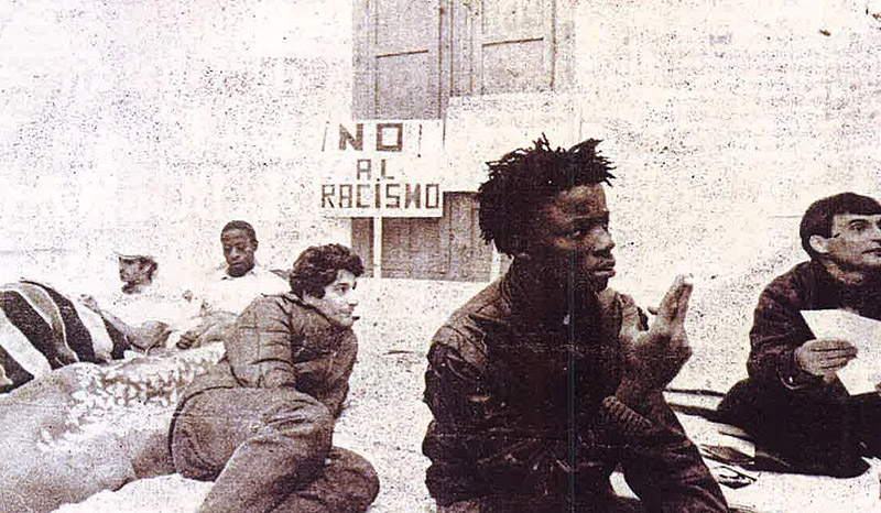 Manifesta. Imagen archivo de comunidades africanas.