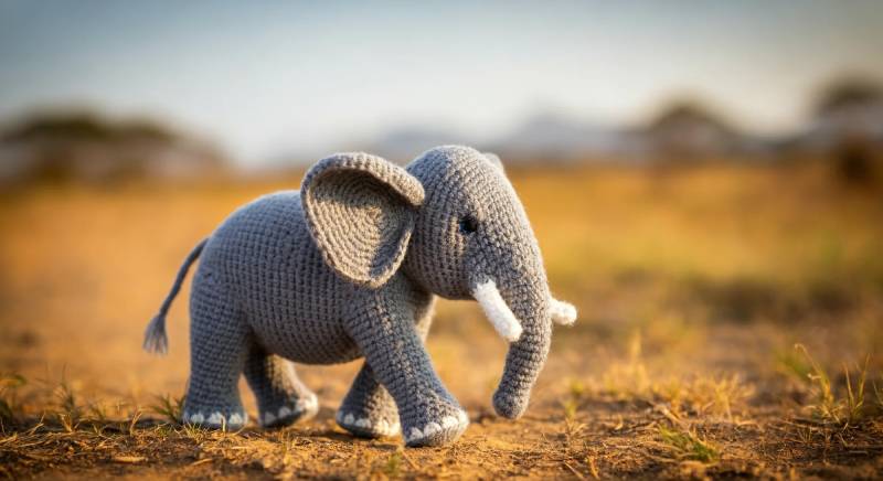 Veo: fotografía de un elefante creada por Imagen 3.