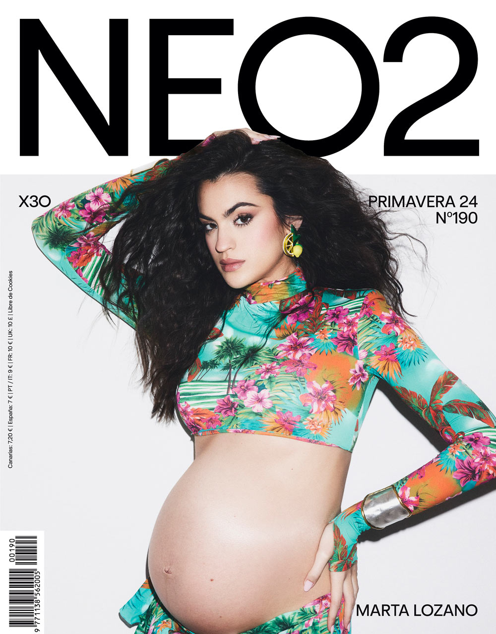 marta lozano portada embarazada revista neo2