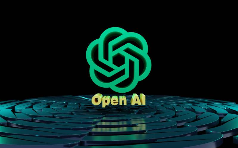 Chat GPT 4o: el logo de OpenAI.