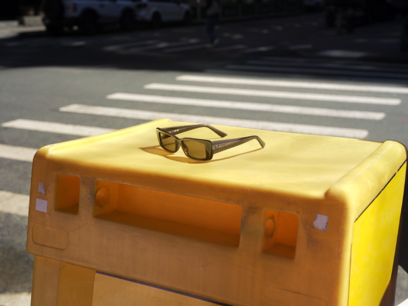 Gafas de sol urbanas de tendencia Y2K