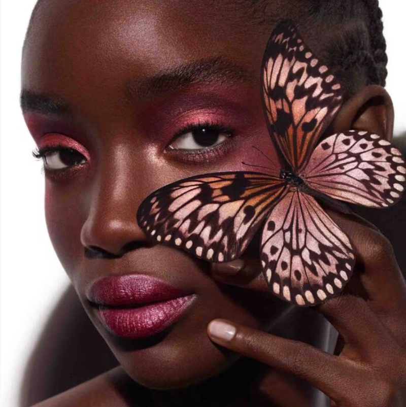 maquillaje colores frutos rojos guerlain