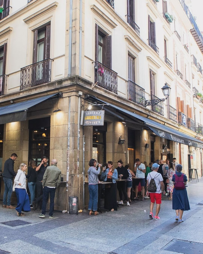 Mejores restaurantes casual San Sebastián según OAD en 2024: Fachada de Restaurante Gandarias