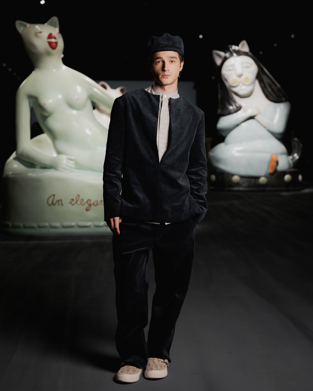 Pol Granch en el desfile de Dior Men Sumer 2025