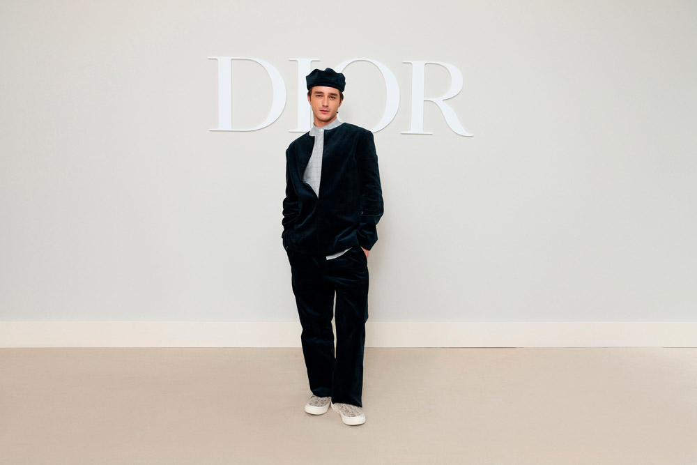 Pol Granch en el desfile de Dior Men Sumer 2025