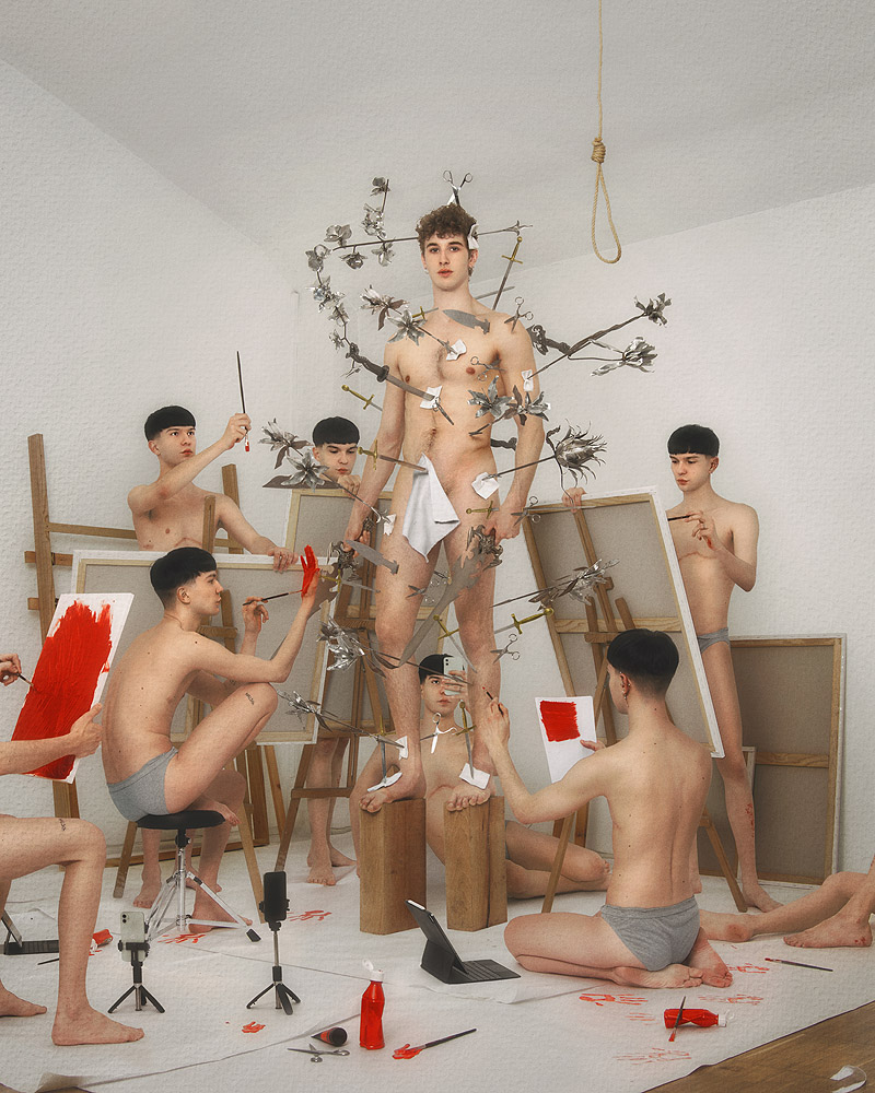Filip Custic - composición fotografica de chicos