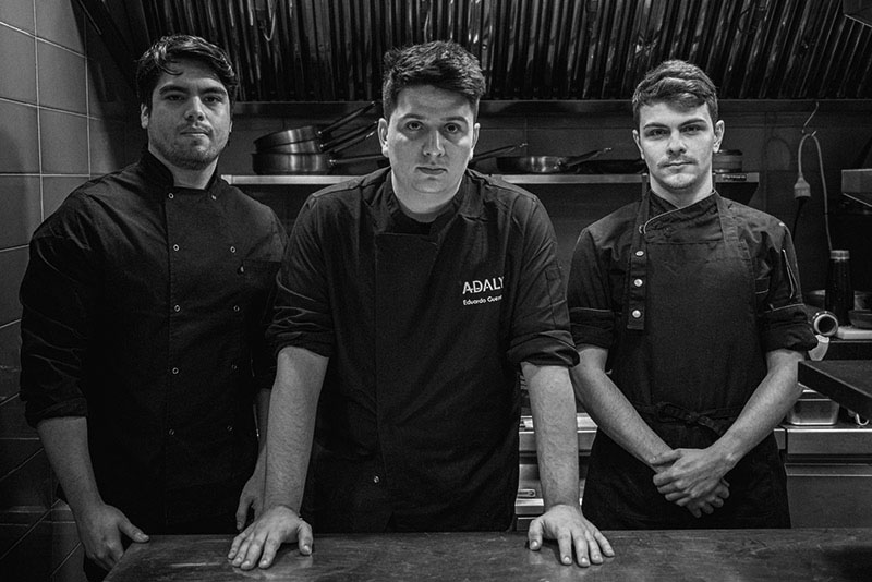 Jóvenes chefs españoles de menos de 35 años: el cocinero de Adlay