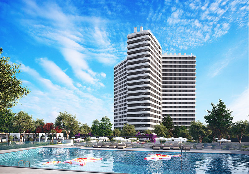 Node Living, Alcobendas Madrid: Los edificios con una gran piscina