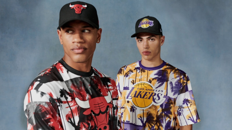 Nueva colección de gorras New Era X NBA
