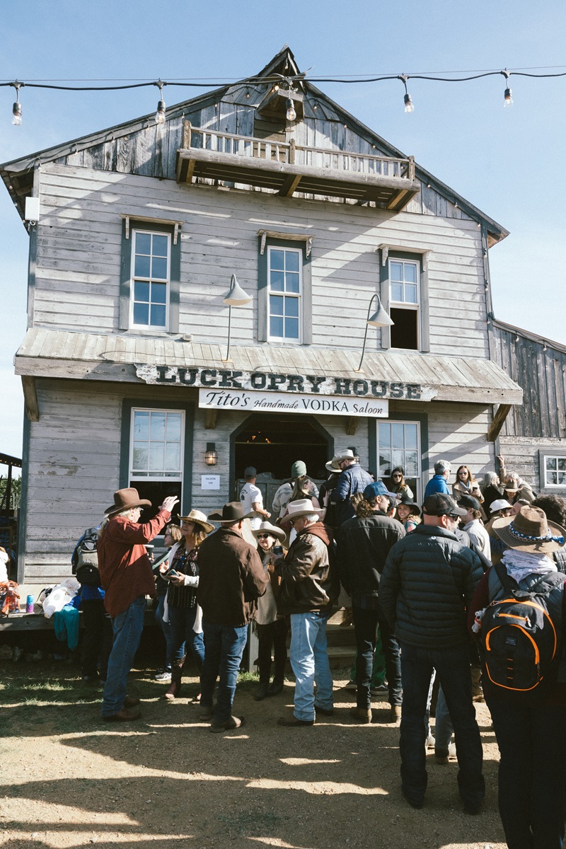 Cushing-Terrell-Luck-Ranch: Opry House and Saloon evento de música country