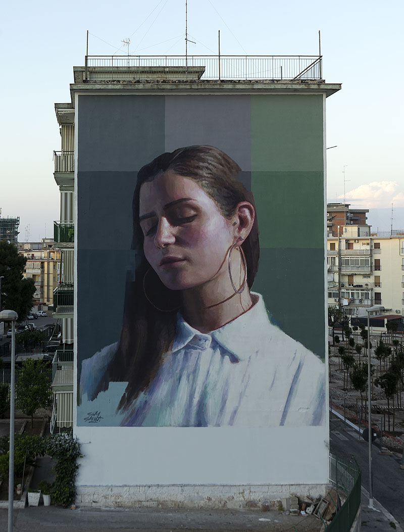 Parees Fest 2024 - gran mural en una fachada de un edificio