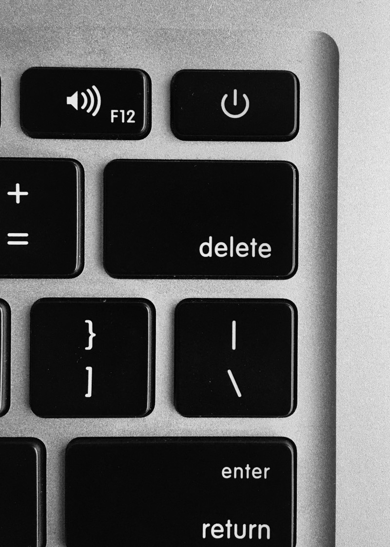 Álvaro de Cózar: tecla delete de un teclado de ordenador