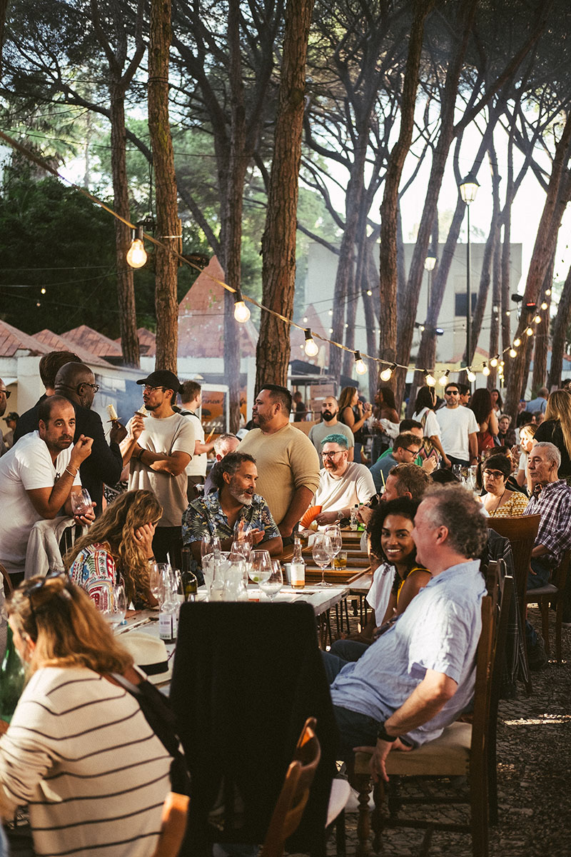 Chefs on Fire Madrid 2024: comensales en una edición antigua de Portugal