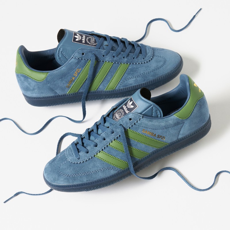 Colaboración de END. X adidas SPZL de moda urbana minimalista