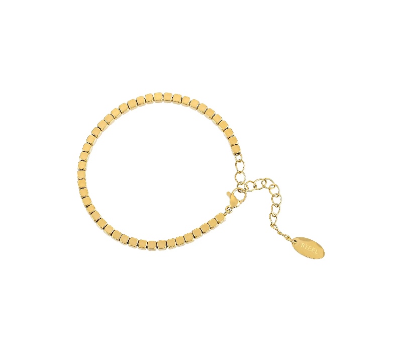 joyas doradas clásicas bijou brigitte pulsera