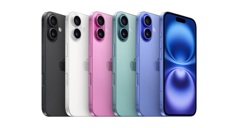 iPhone 16: los cinco colores disponibles del iPhone 16