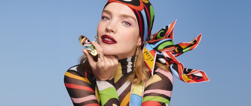 maquillaje colores intensos guerlain pucci