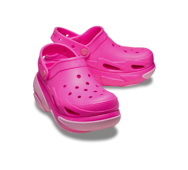 nueva colección crocs zuecos rosa