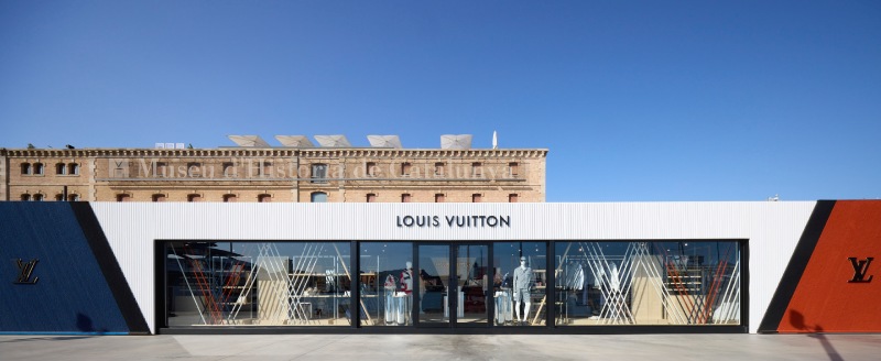 Quiosco Louis Vuitton en Barcelona