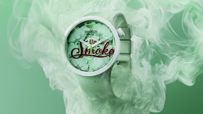 Nuevo reloj Swatch Up in Smoke