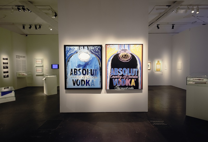 Andy-Warhol-Absolut-Spritmuseum: pinturas de Absolut Vodka