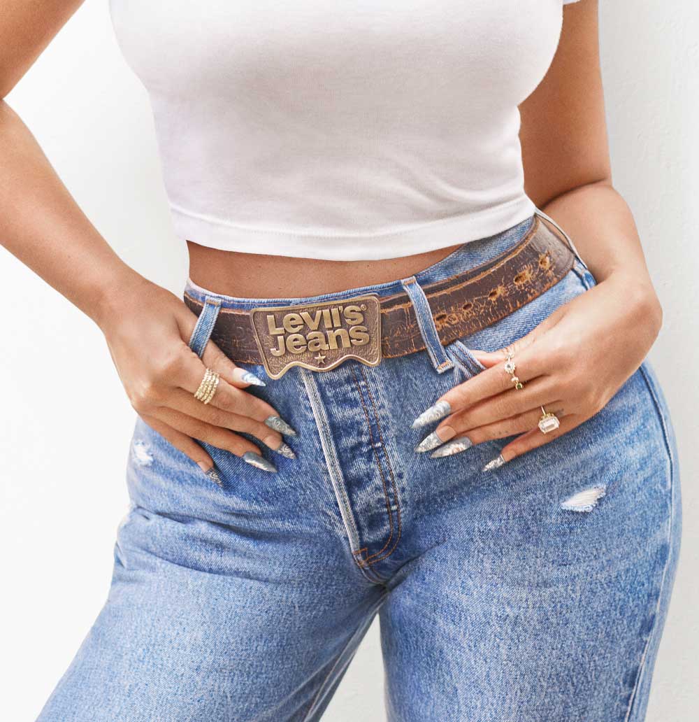 los jeans de beyoncé son levi's