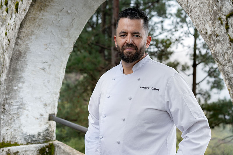 Nueva cocina emergente en Paradores: El cocinero Benjamín Calero Ferraz