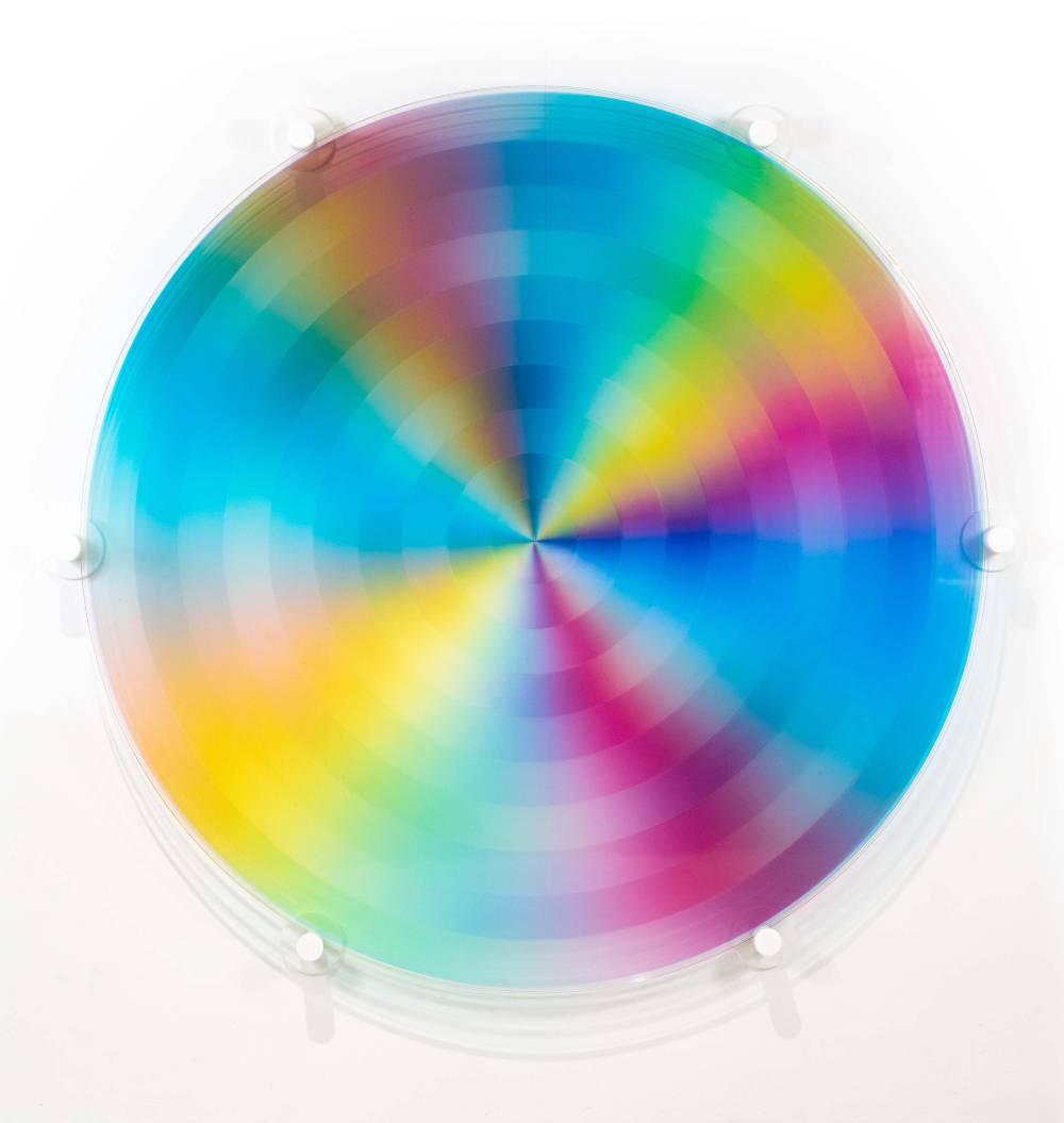 Auction for Action la subasta solidaria Valencia dana FELIPE PANTONE - SUBSTRACTIVE VARIABILITY CIRCULAR 34