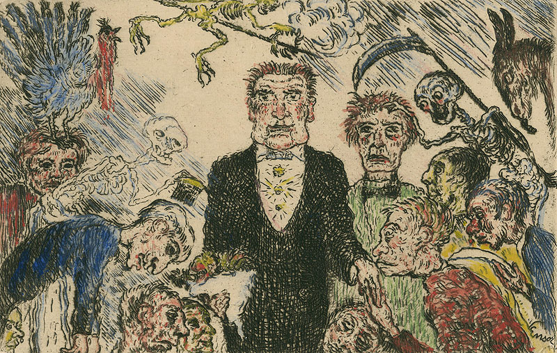 Primeros dibujos de Ensor