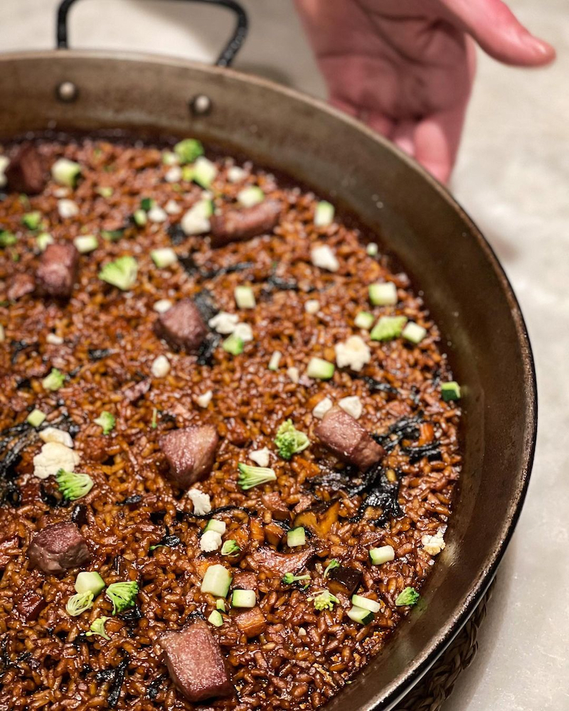 Desde Valencia para Valencia: plato de Llisa negra.