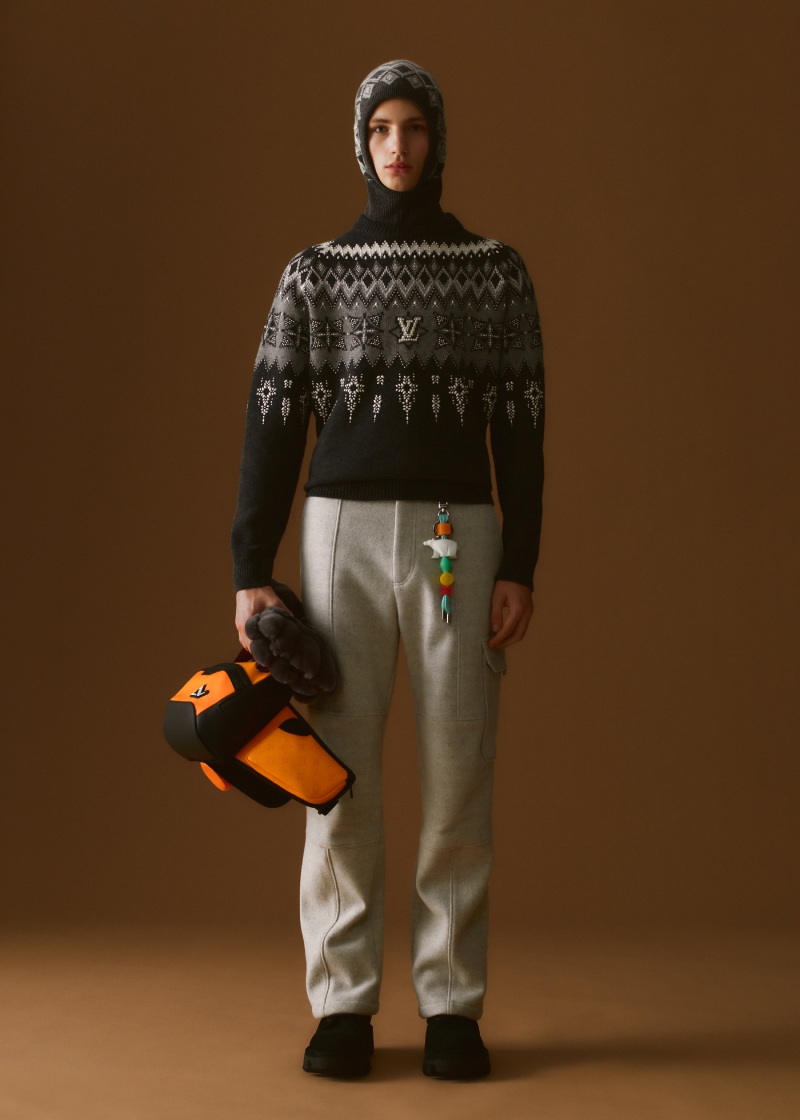 Looks urbanos para la nieve Louis Vuitton