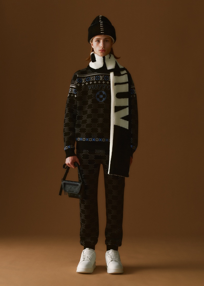 Looks urbanos para la nieve Louis Vuitton