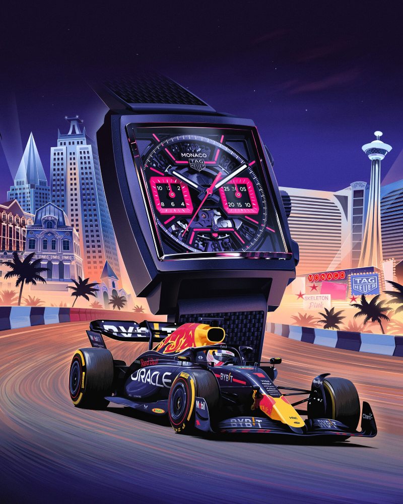 Nuevo Tag Heuer Monaco Las Vegas Grand Prix