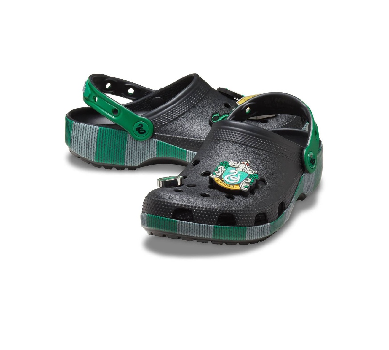 zuecos crocs harry potter Slytherin