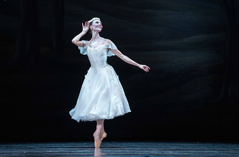 Imagen del ballet La Sylphide