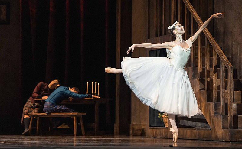 Imagen del ballet La Sylphide