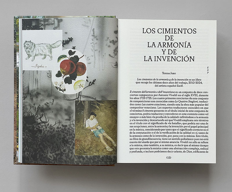 Los cimientos de la Armonía y de la Invención. libro de escic con fotos de arte urbano y textos